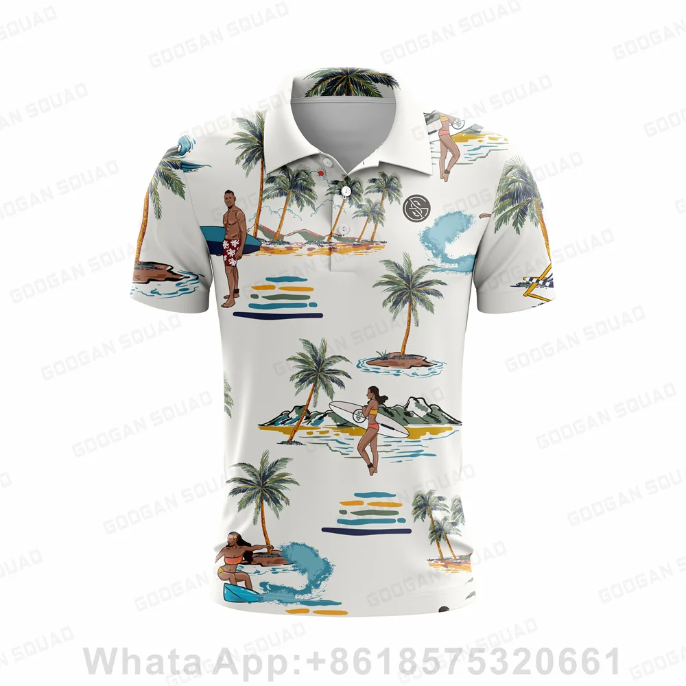 Men'S Fashion Golf Clothing - 2023 신상 여름 하와이 스타일 남성