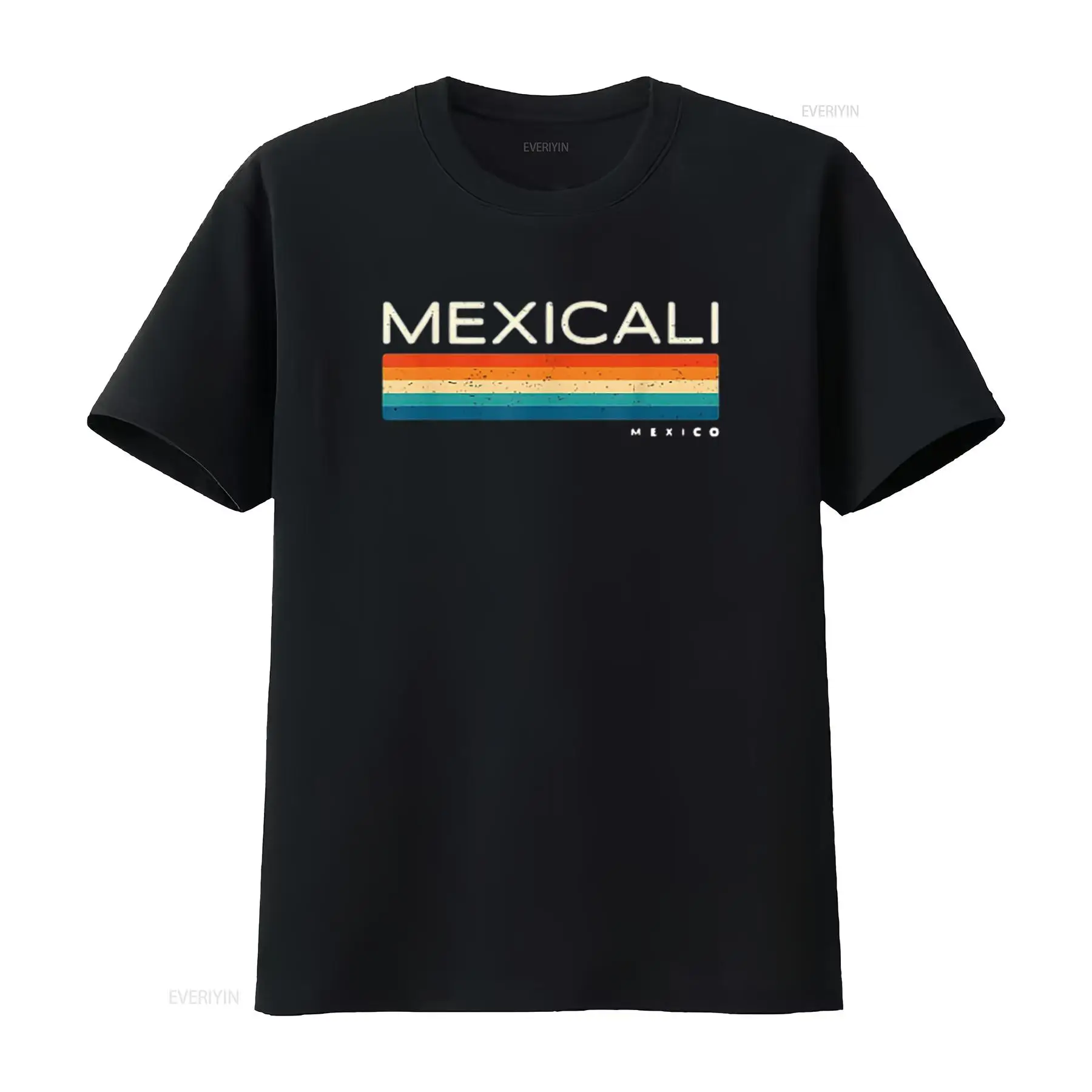 Mens Fashion Mexicali - 멕시칼리 멕시코 레트로 디자인 여성 티셔츠