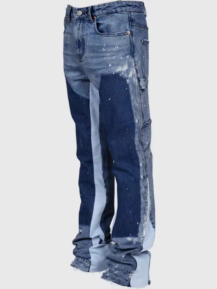 Men'S Fashion Jeans And Boots - 남성 패션 청바지 작업복 바지, 유럽