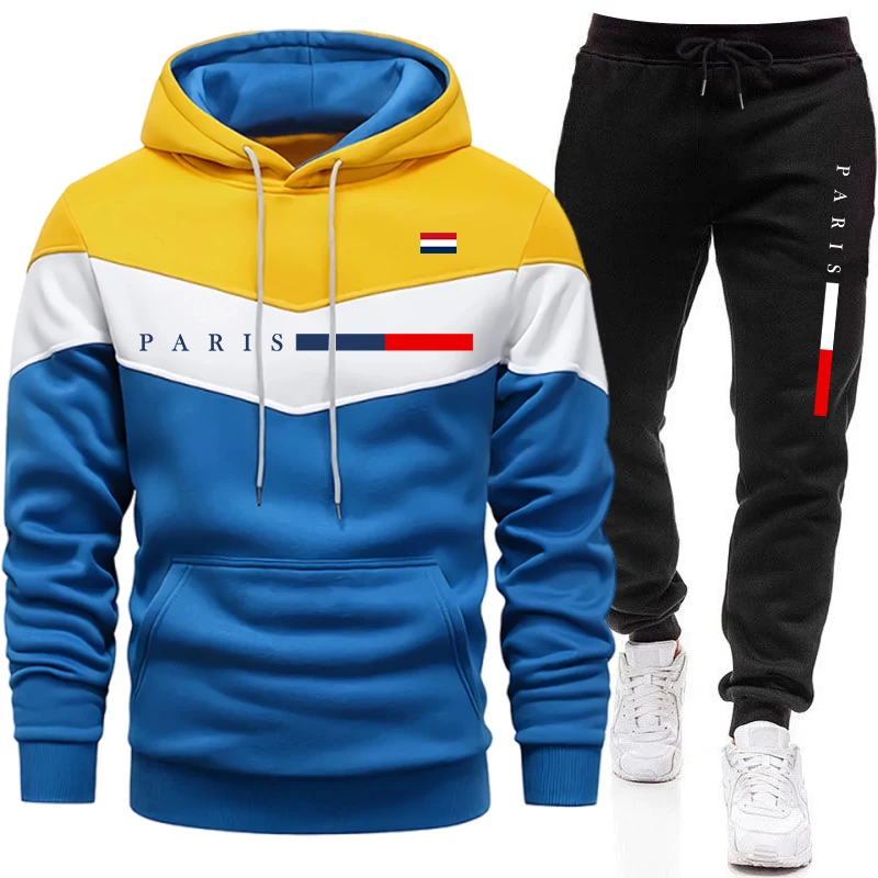 Mens Fashion Urban - 도시 캐주얼 패션 후드티 스포츠웨어 파리