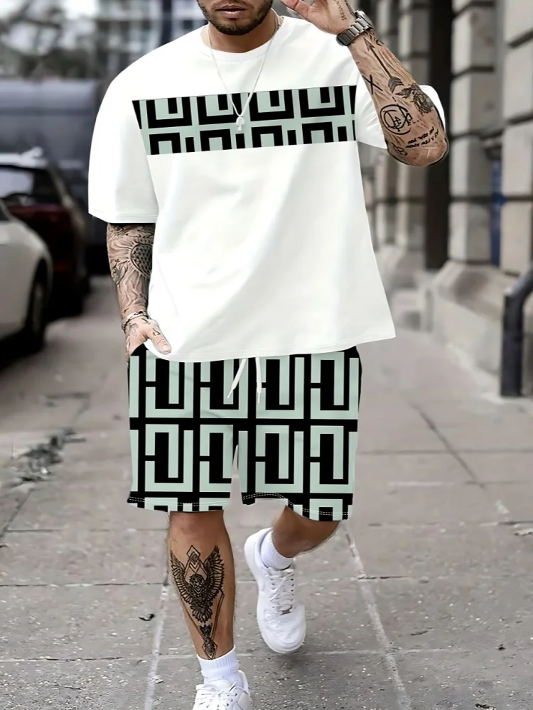 Men'S Fashion And Style - 통기성이 좋고 캐주얼한 패션 3D 프린팅이