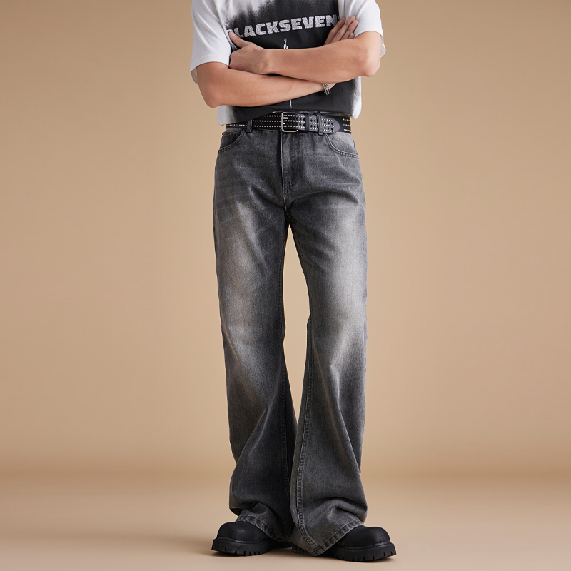 남성 한국 스트리트웨어 빈티지 패션 루즈핏 캐주얼 워싱 - Men'S Fashion Jeans And Boots 리뷰 및 가격