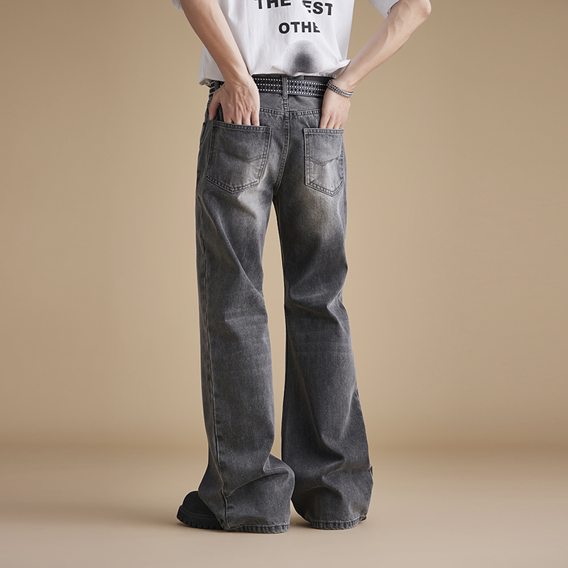 남성 한국 스트리트웨어 빈티지 패션 루즈핏 캐주얼 워싱 - Men'S Fashion Jeans And Boots 리뷰 및 가격