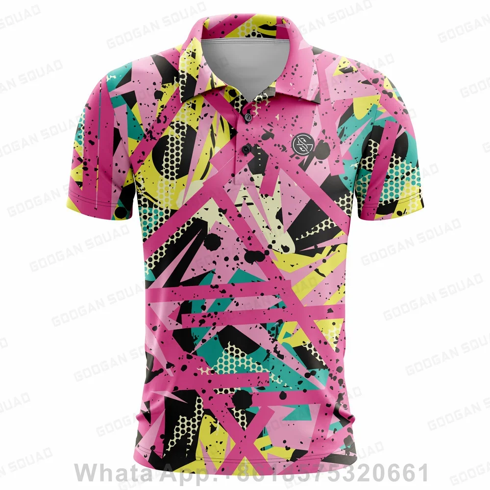 최고급 새 여름 브랜드 남성 골프 폴로 셔츠 야외 짧은 - Men'S Fashion Golf Clothing 리뷰 및 가격
