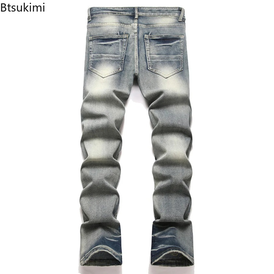 2026 신상 남성 패션 슬림 부츠컷 데님 진 남성 펑 - Men'S Fashion Jeans And Boots 리뷰 및 가격