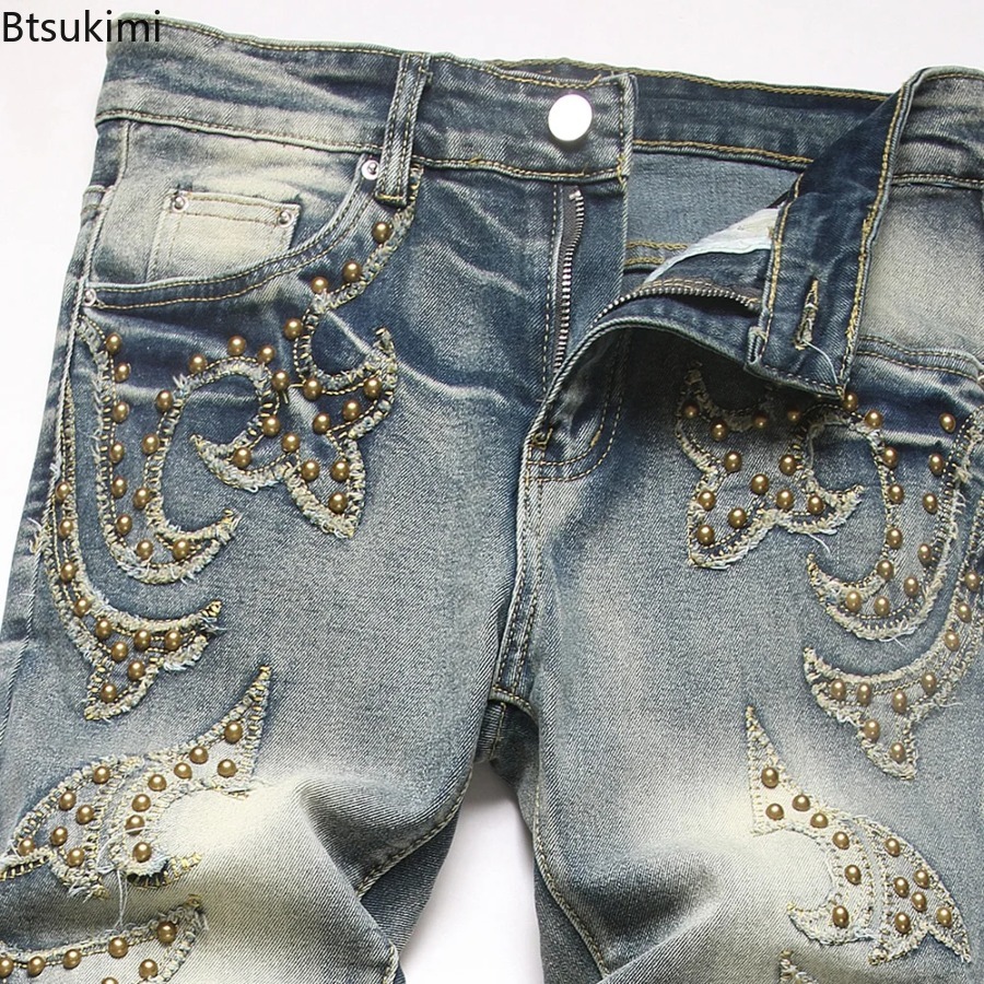 2026 신상 남성 패션 슬림 부츠컷 데님 진 남성 펑 - Men'S Fashion Jeans And Boots 리뷰 및 가격