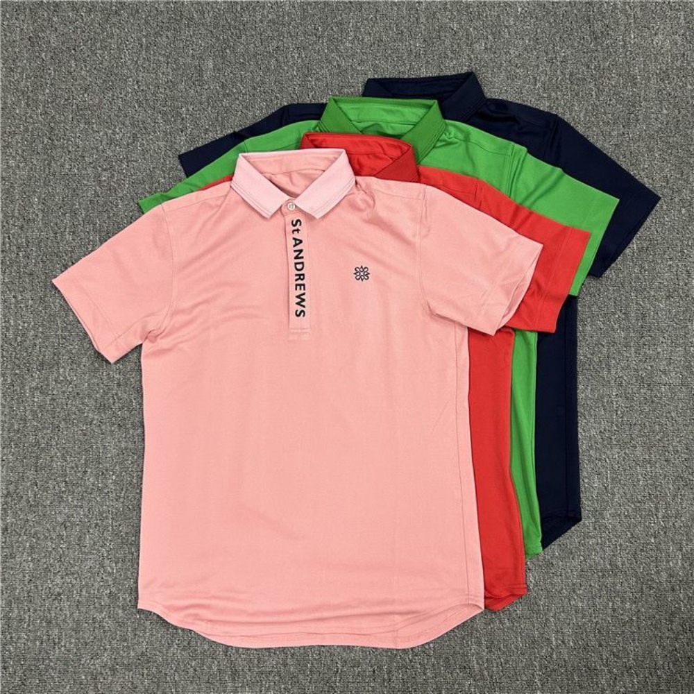 새로운 ST ANDREWS 남성 여름 골프 의류 폴로  - Men'S Fashion Golf Clothing 리뷰 및 가격