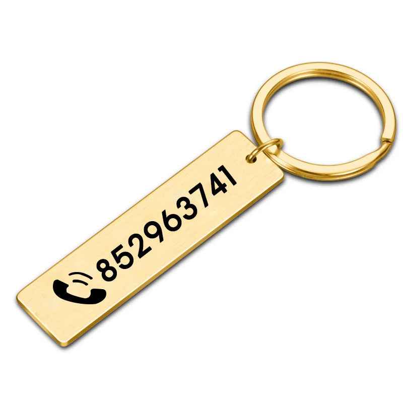 맞춤형 316L 스테인리스강 분실 방지 키체인, 이름  - Men'S Fashion Gold Chain 리뷰 및 가격