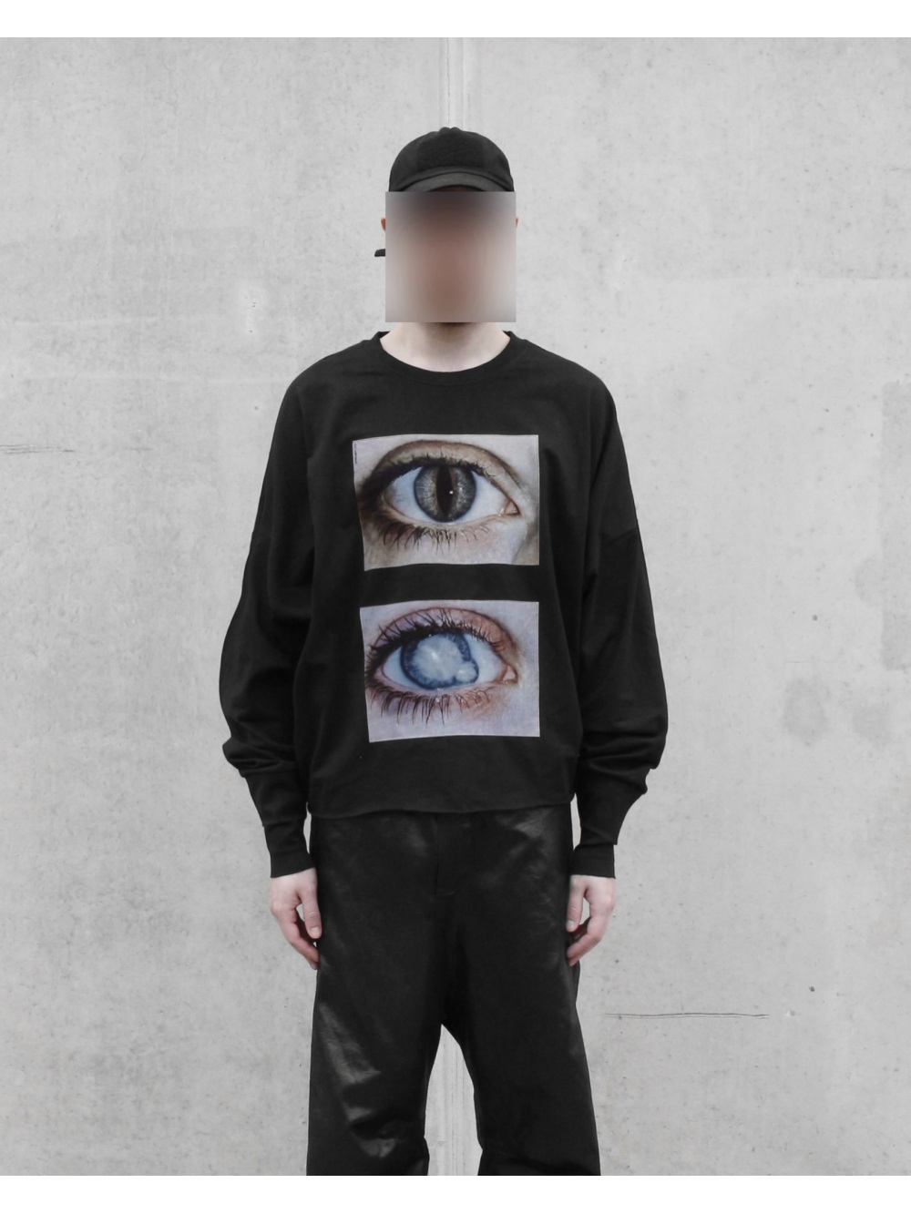 2026 새로운 다크 고딕 현실적인 더블 아이 인쇄 긴 - Men'S Fashion And Style 리뷰 및 가격