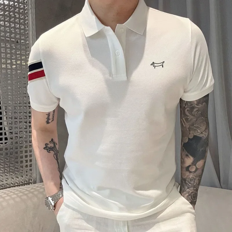 골프 탑 남성 골프웨어 여름 신작 폴로 셔츠 패션 비즈 - Men'S Fashion Golf Clothing 리뷰 및 가격
