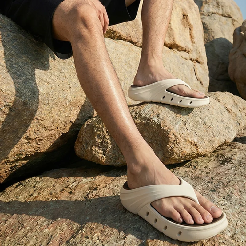 패션 패치워크 두꺼운 바닥 비치 플립플랍 남성 여름 편 - Men'S Fashion Plus 리뷰 및 가격