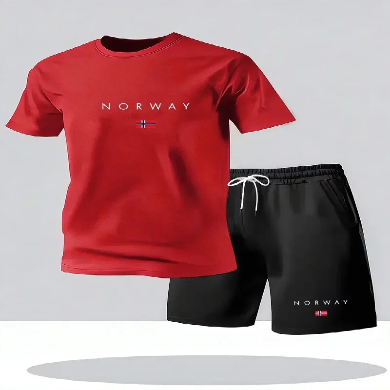 2026 신상 남성 캐주얼 반팔 반바지 투피스 세트 도 - Mens Fashion Urban 리뷰 및 가격