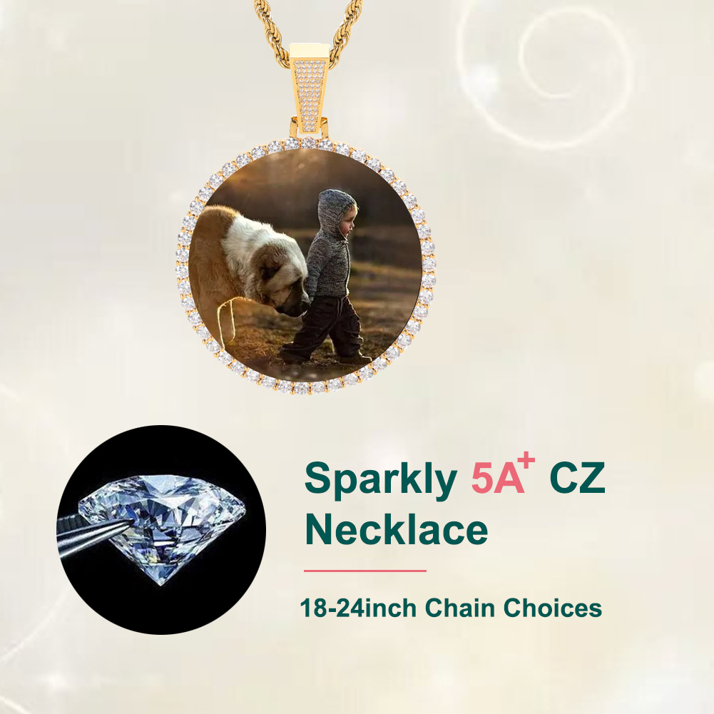 사용자 정의 만든 큰 사진 메달 18k 골드 목걸이 펜 - Men'S Fashion Gold Chain 리뷰 및 가격