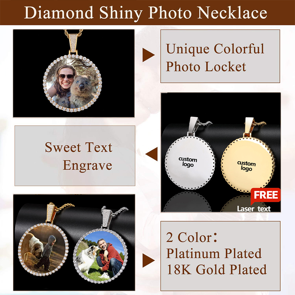 사용자 정의 만든 큰 사진 메달 18k 골드 목걸이 펜 - Men'S Fashion Gold Chain 리뷰 및 가격