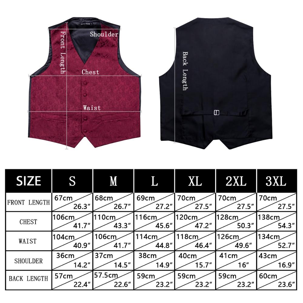 (에서 선박 us) 2019 새로운 도착 남성 실크 넥 - Formal Waistcoat Vest 리뷰 및 가격