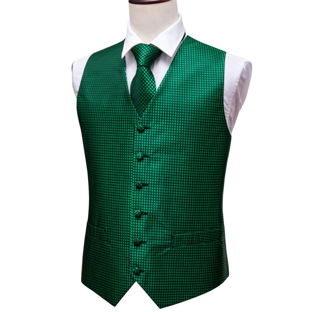 (에서 선박 us) 2019 새로운 도착 남성 실크 넥 - Formal Waistcoat Vest 리뷰 및 가격
