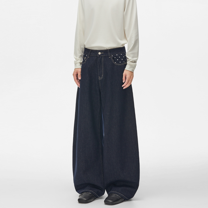가을 디자인 스타 프린트 로우 데님 블루 진 남성 여성 - Men'S Fashion Jeans And Boots 리뷰 및 가격