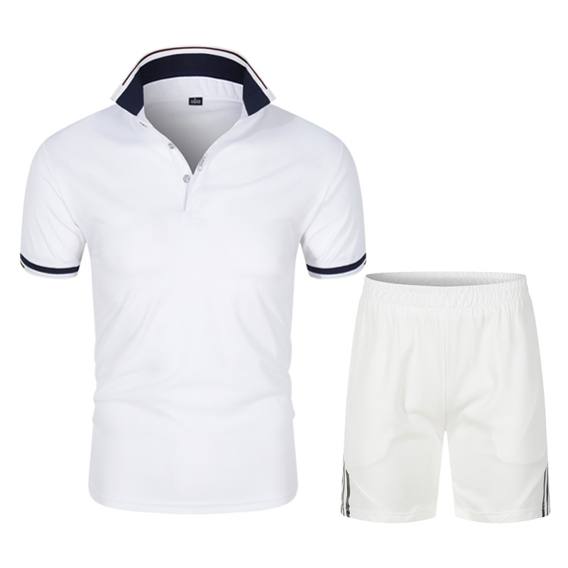 여름 남성 폴로 셔츠 세트 2021 캐주얼 Tracks - Men'S Fashion Golf Clothing 리뷰 및 가격