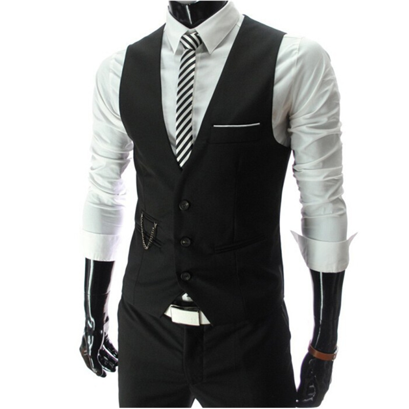 2026 신상 그레이 드레스 베스트 슬림핏 남성 정장  - Formal Waistcoat Vest 리뷰 및 가격