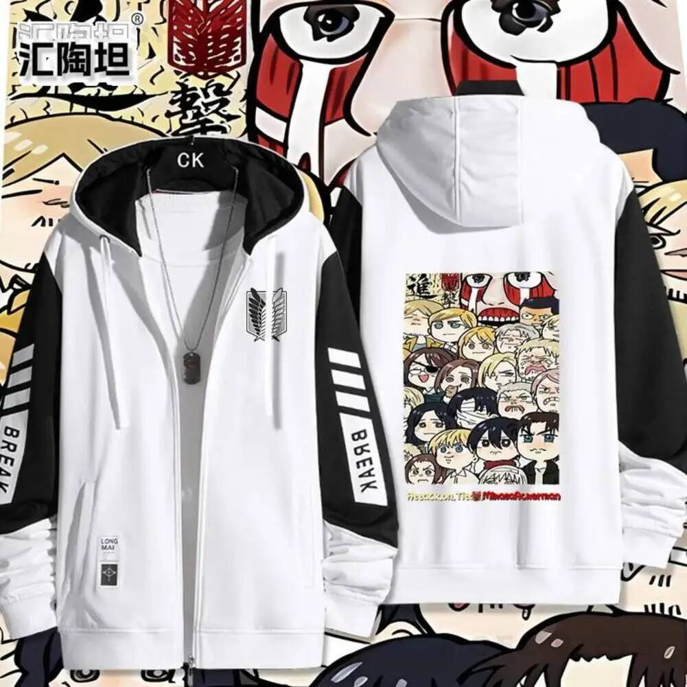 Ackerman Levi Mikasa·Ackerman  - Men'S Fashion Zipper Jacket 리뷰 및 가격