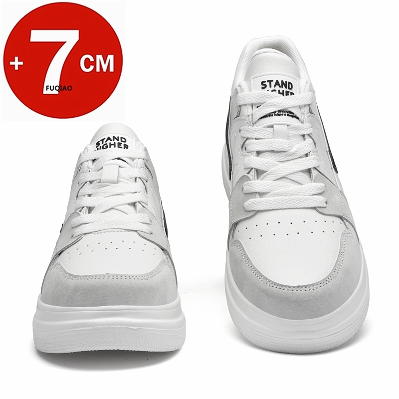 7cm 키높이 남성 스니커즈 소가죽 엘리베이터 슈즈 플 - Men'S Fashion Plus 리뷰 및 가격