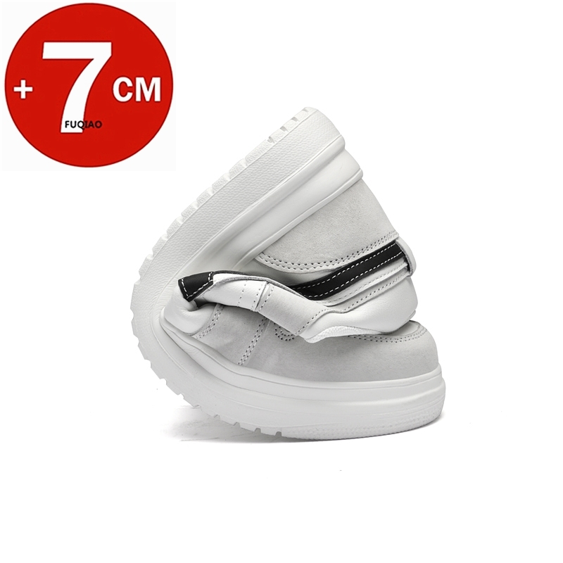 7cm 키높이 남성 스니커즈 소가죽 엘리베이터 슈즈 플 - Men'S Fashion Plus 리뷰 및 가격