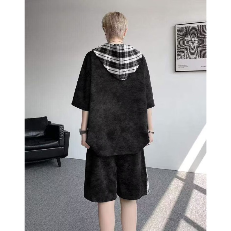 M-8XL 플러스 사이즈 남성 의류 반팔 후드 티셔츠  - Men'S Fashion Plus 리뷰 및 가격