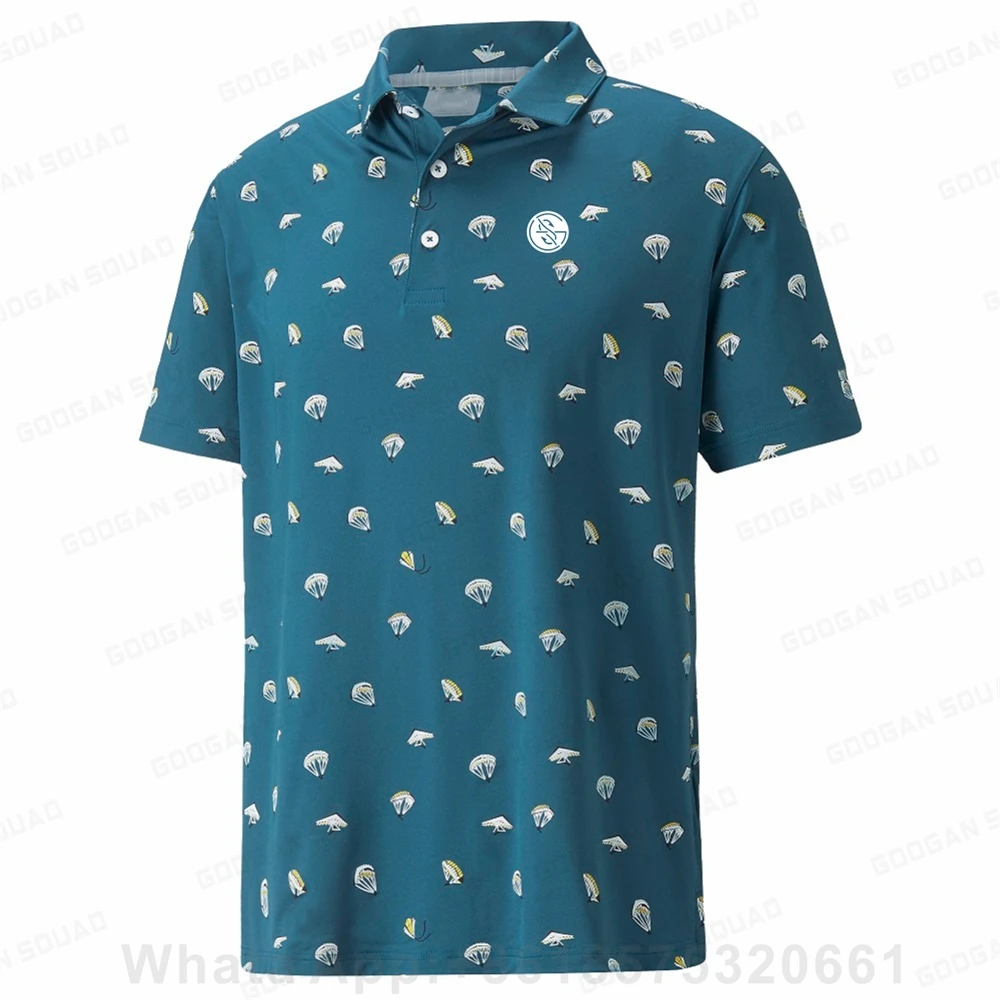 2023 신상 여름 남성 폴로셔츠 캐주얼 패션 반팔 속 - Men'S Fashion Golf Clothing 리뷰 및 가격
