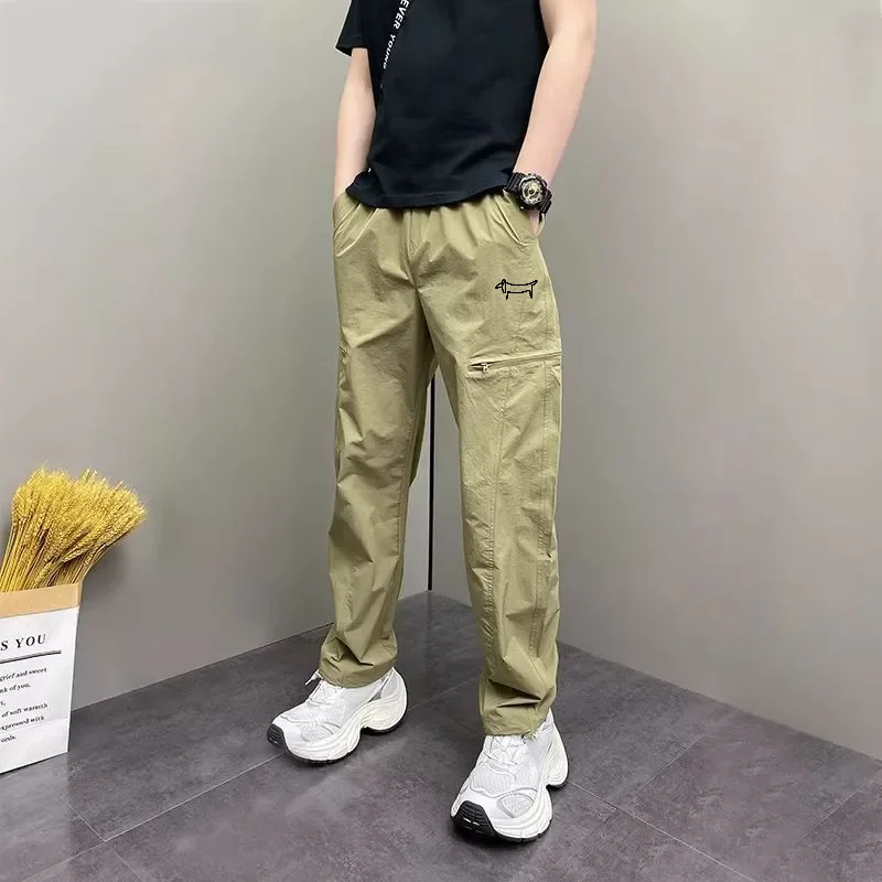 여름 얇은 골프 바지 패션 개성 디자인 감각 골프웨어  - Men'S Fashion Golf Clothing 리뷰 및 가격