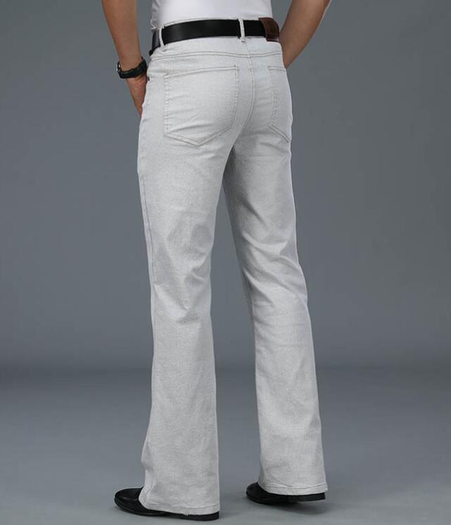 남성용 베이지 루즈 청바지, 데님 바지, 캐주얼 와이드 - Men'S Fashion Jeans And Boots 리뷰 및 가격