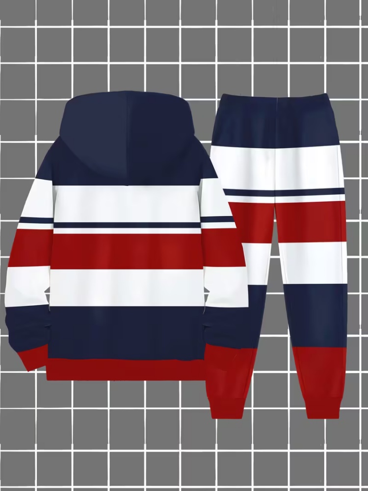 남성용 지퍼업 후드 트랙수트 세트 패션 컬러 블록 후드 - Men'S Fashion Zipper Jacket 리뷰 및 가격