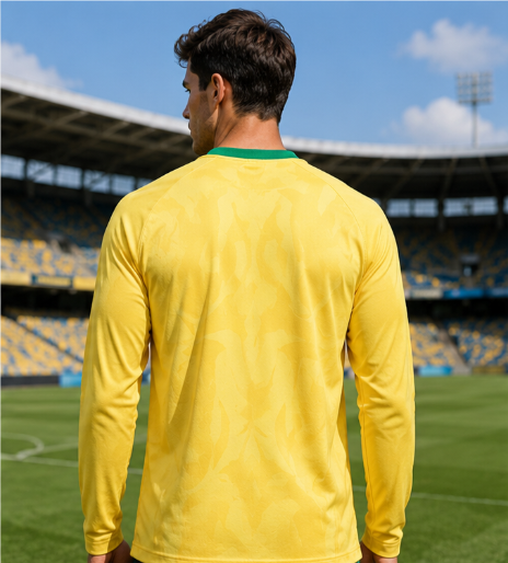 브라질 2026 기념판 3D 프린팅 긴팔 축구 셔츠 속 - Men'S Fashion Outfits 리뷰 및 가격