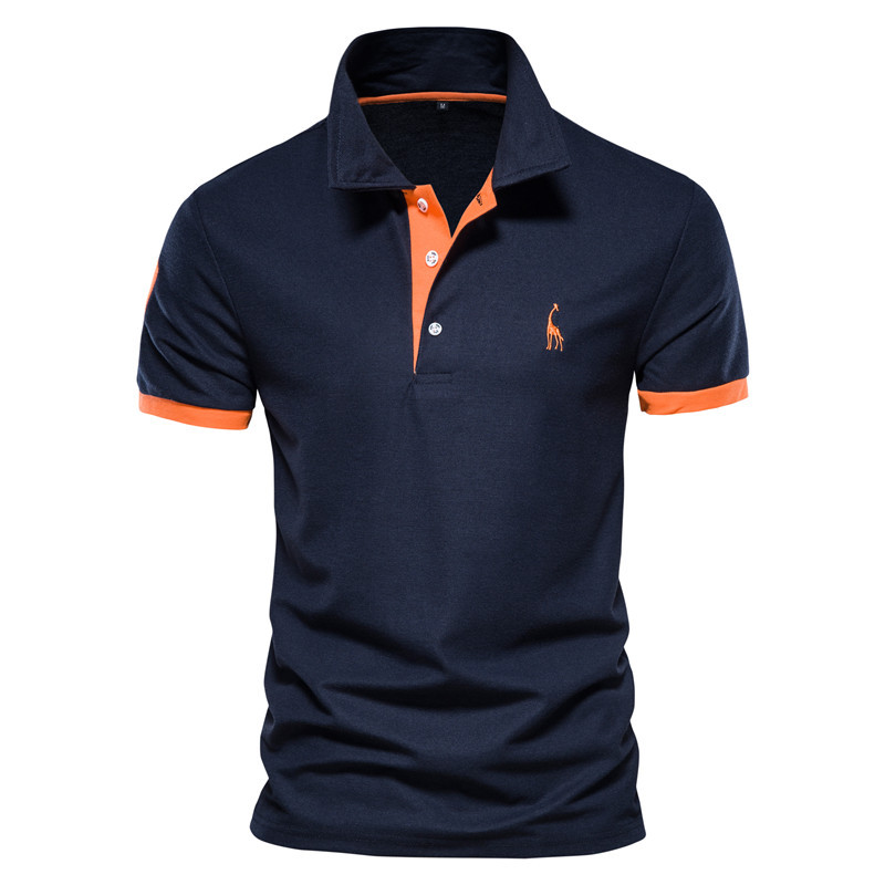 여름 남성 폴로 셔츠 패션 캐주얼 반소매 골프 셔츠 옴 - Men'S Fashion Golf Clothing 리뷰 및 가격