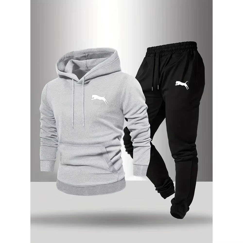 2026년 핫셀링 남성 후드 스웨트셔츠 & 팬츠 세트  - Track Suit Men 리뷰 및 가격