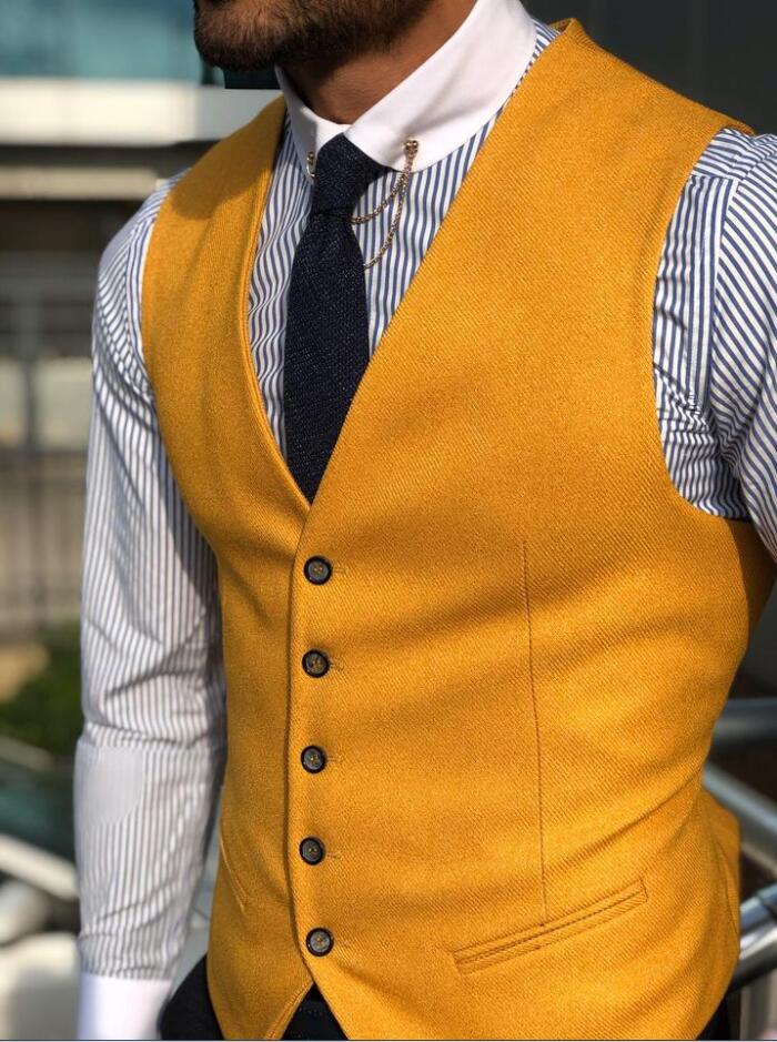 남성용 클래식 면 혼방 조끼, 슬림핏 정장 조끼, 남성 - Formal Waistcoat Vest 리뷰 및 가격